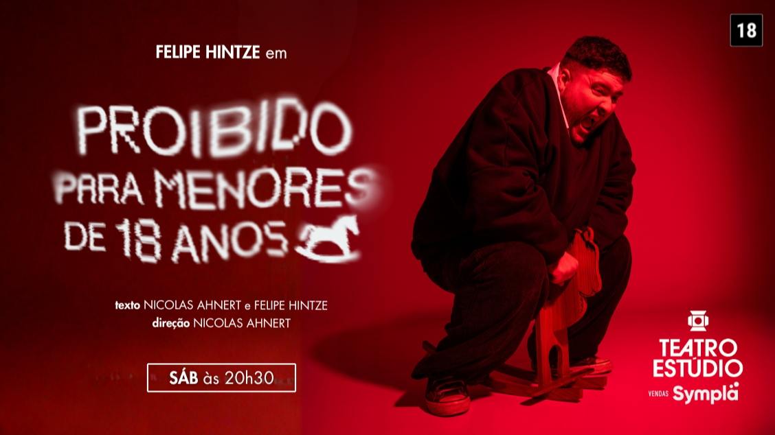 Proibido para Menores de 18 Anos no Teatro Estúdio