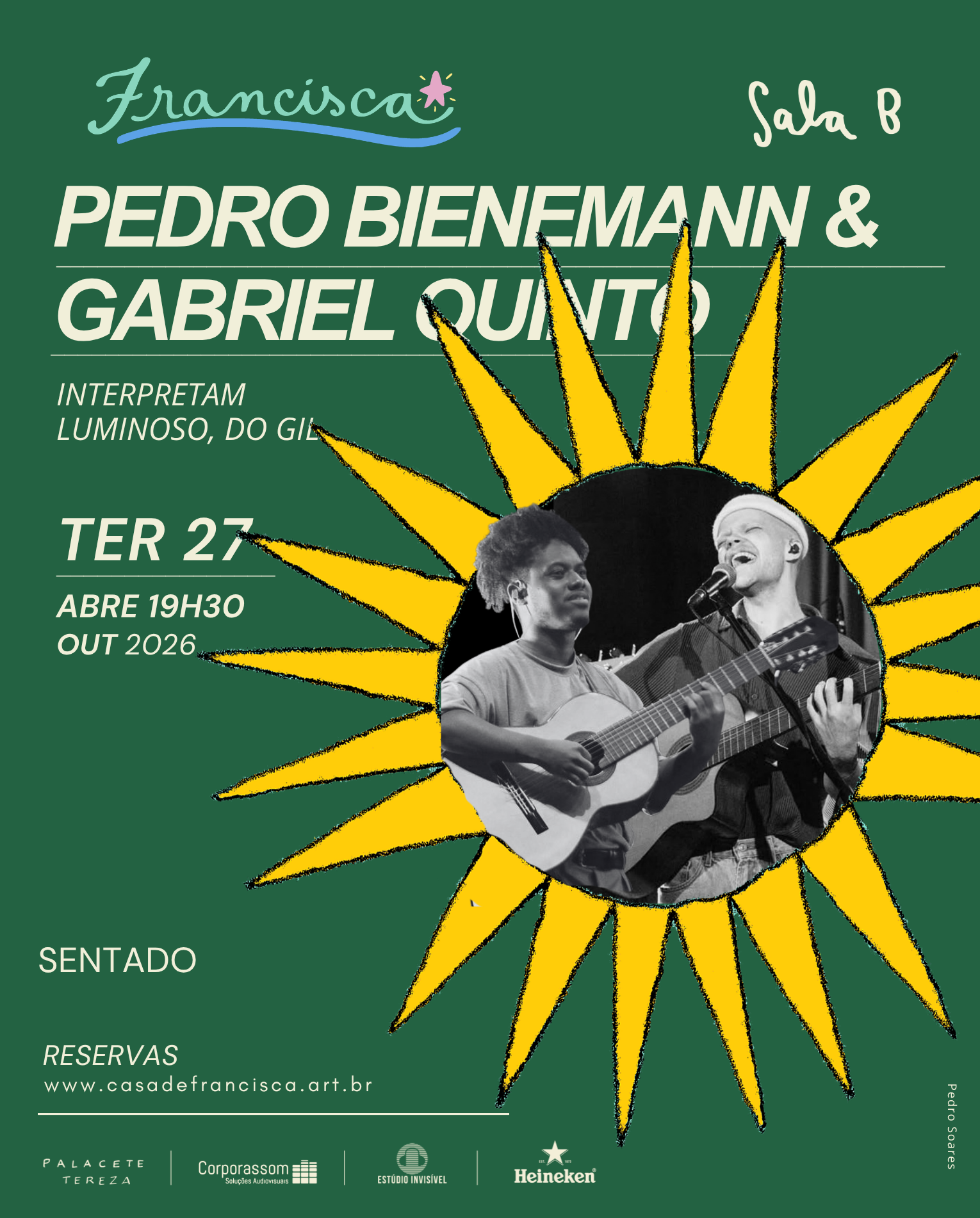 Pedro Bienemann e Gabriel Quinto Interpretam Luminoso // Luz