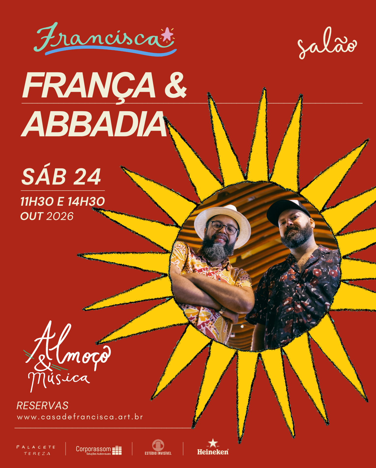 Almoço & Música // França e Abbadia