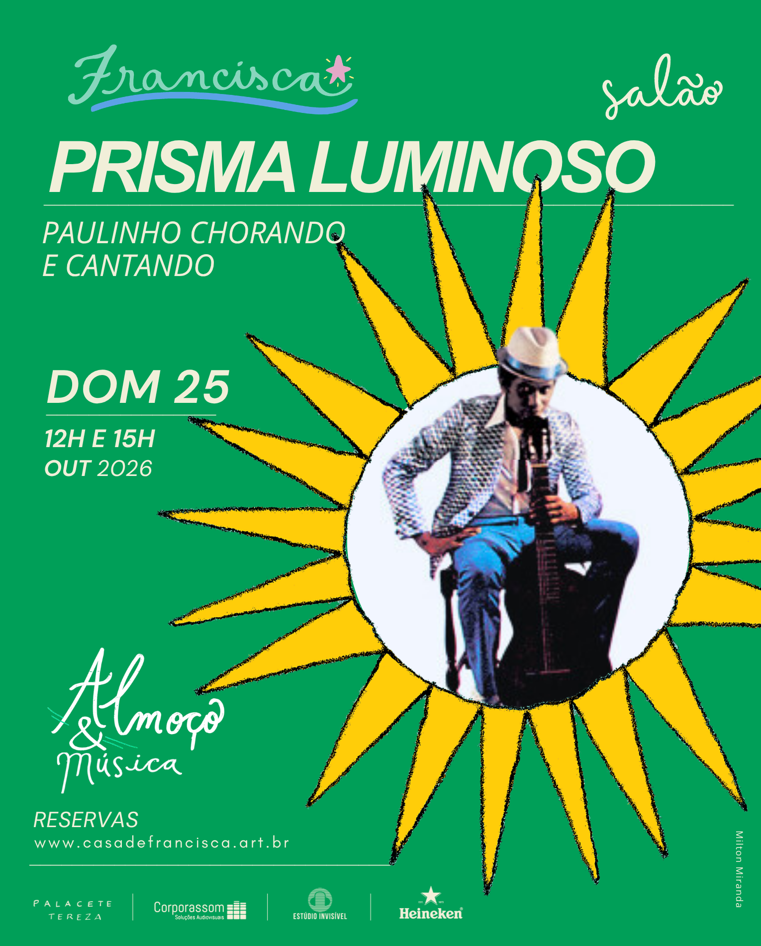 Almoço & Música // Prisma Luminoso