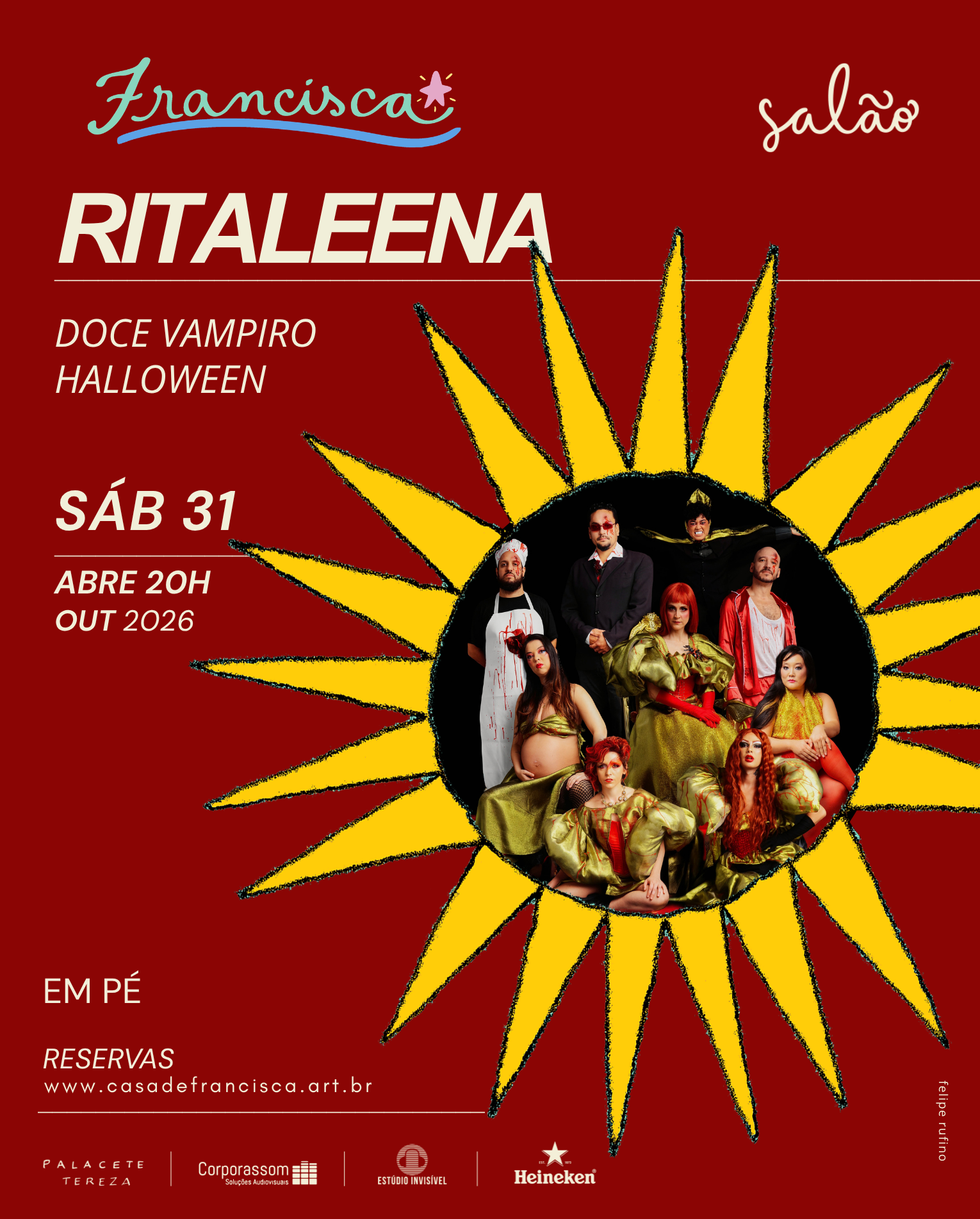 Ritaleena // Halloween Doce Vampiro