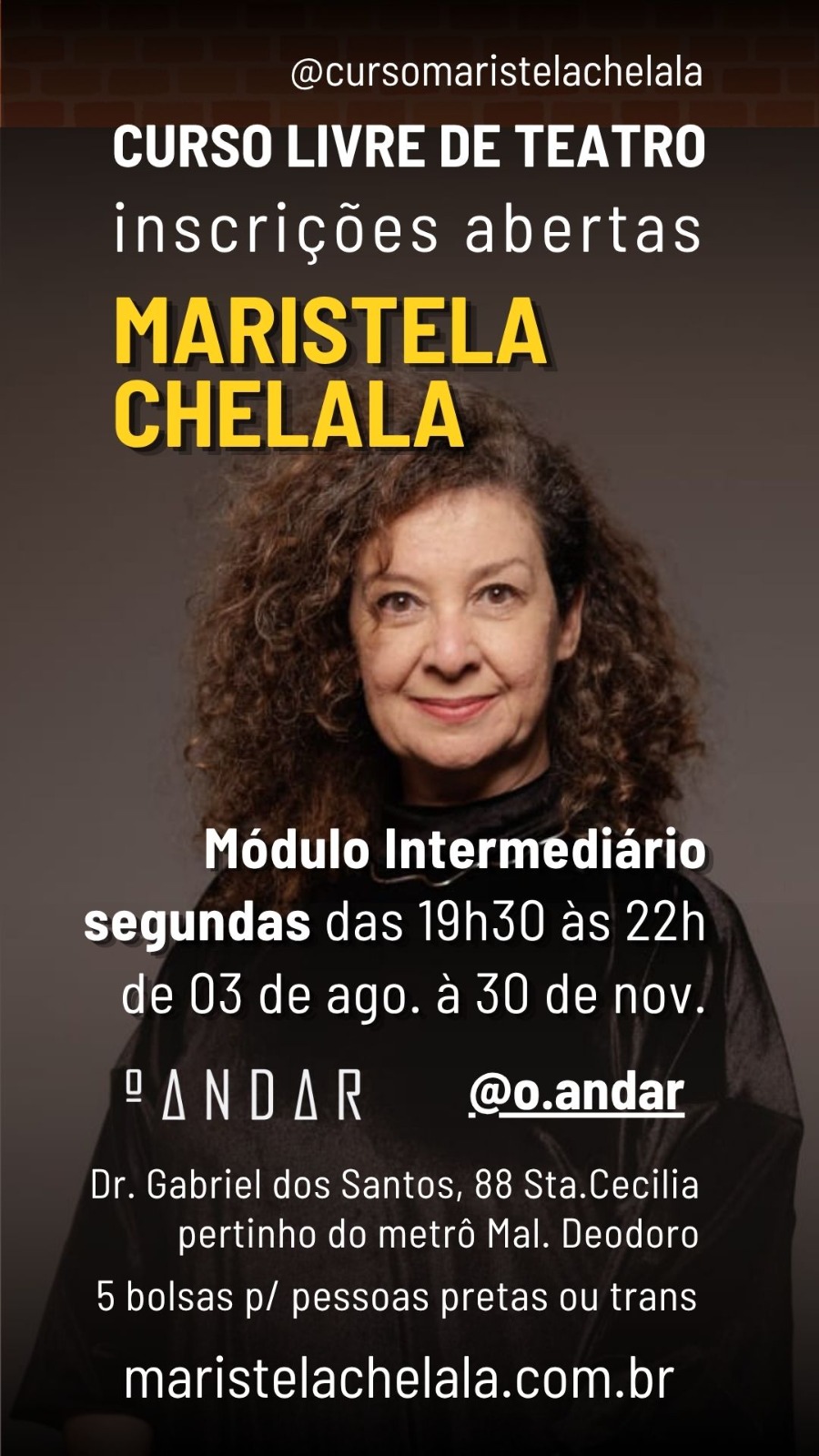 Curso de Teatro Intermediário