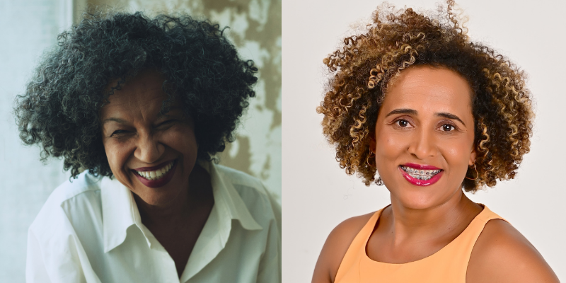 Juçara Marçal e Joana Maria Leem "A Terra Dá, a Terra Quer", de Nego Bispo