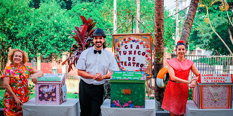 Mostra de Teatro Lambe-lambe — Cia. Fuxico de Teatro