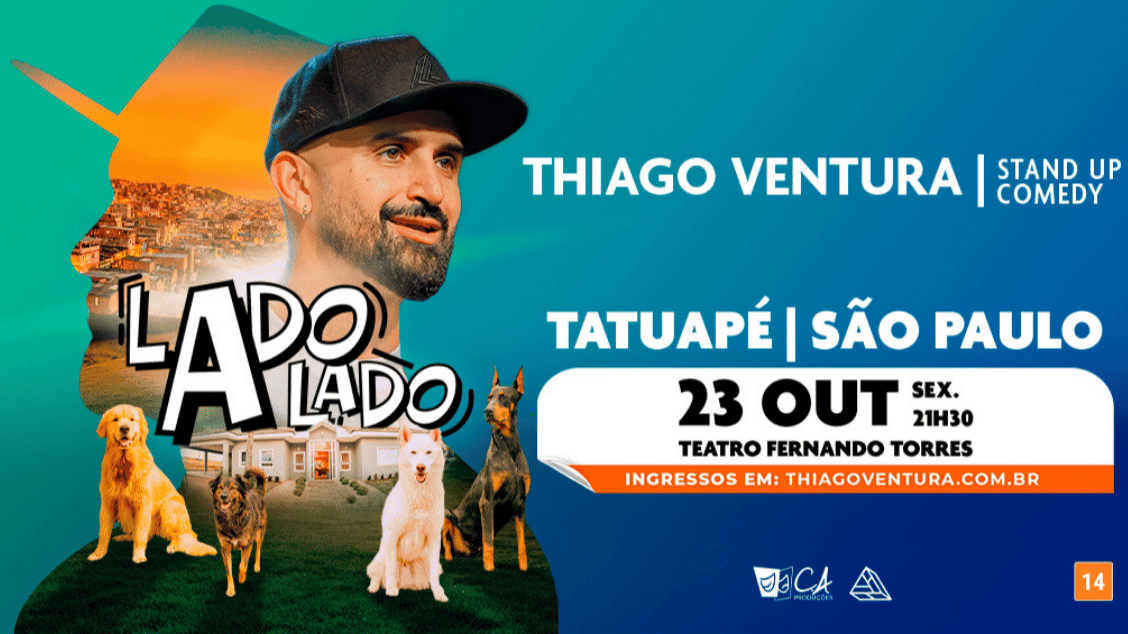 Thiago Ventura | Novo Show Tour | Lado a Lado